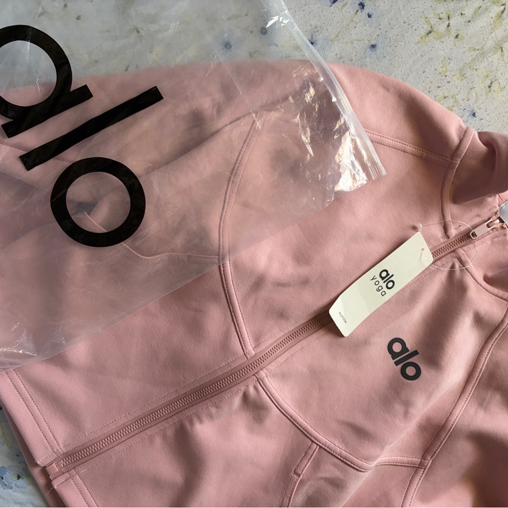 ALO Yoga Blush Pink Jacket